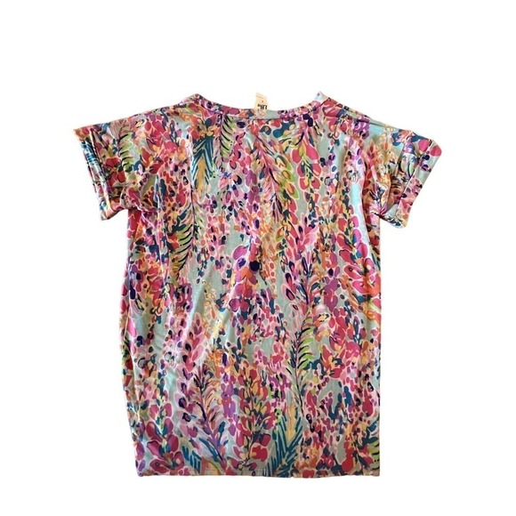 Women's Sew in Love colorful pocket Tee Shirt/top. Size Small. Beautiful! - Picture 2 of 6